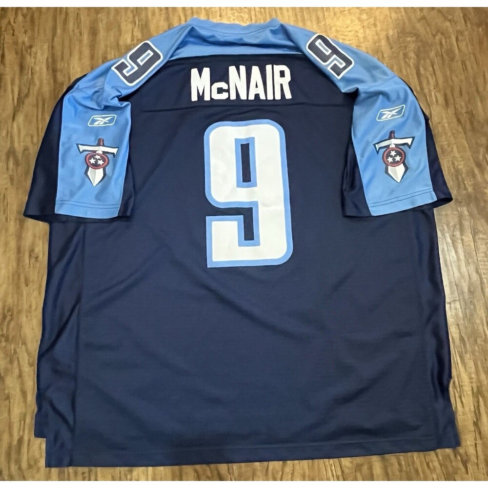 Vintage Reebok On Field Tennessee Titans Steve McNair #9 Jersey Size 3XL XXXL